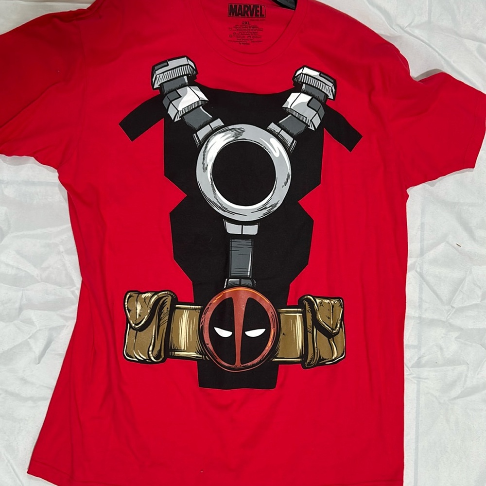 Marvel comics, Deadpool shirt short sleeve